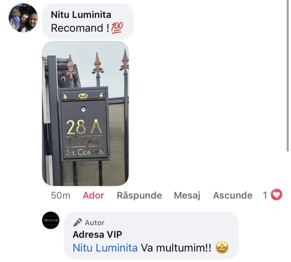 Recenzii | Adresa VIP
