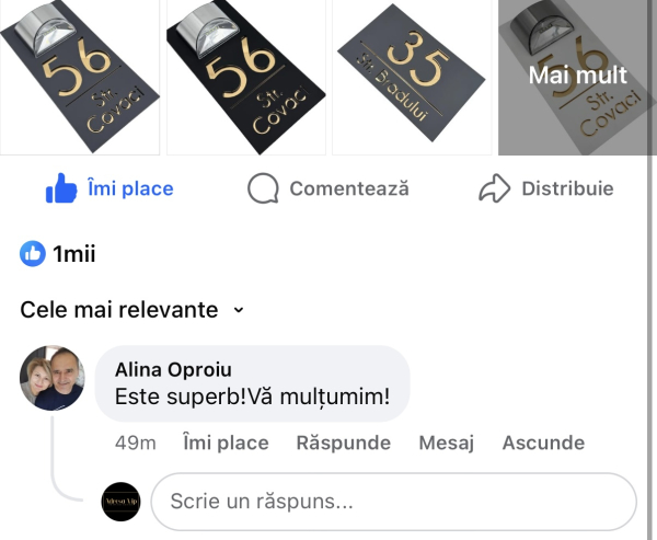 Recenzii | Adresa VIP