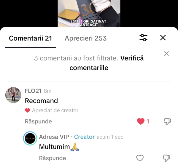 Recenzii | Adresa VIP