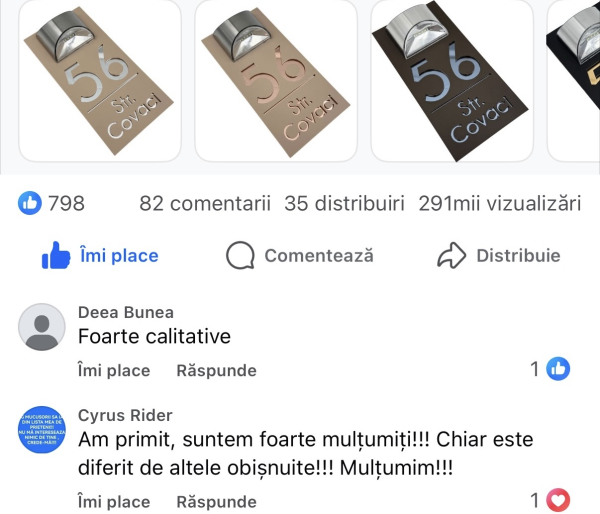 Recenzii | Adresa VIP