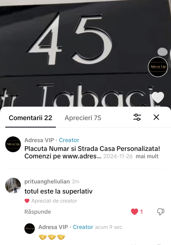 Recenzii | Adresa VIP