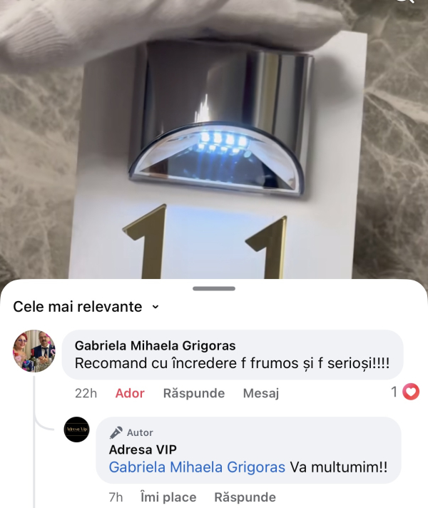 Recenzii | Adresa VIP