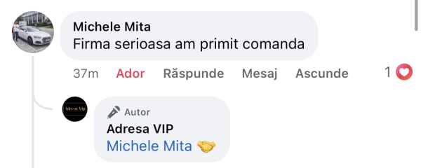 Recenzii | Adresa VIP