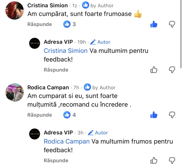 Recenzii | Adresa VIP