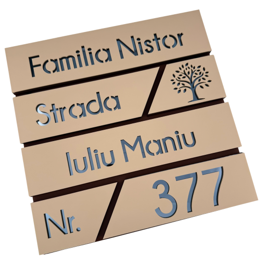 CUTIE POSTALA MARO LIGHT - Crem Satinat / Gri Antracit Oglinda - 37x36x11cm
