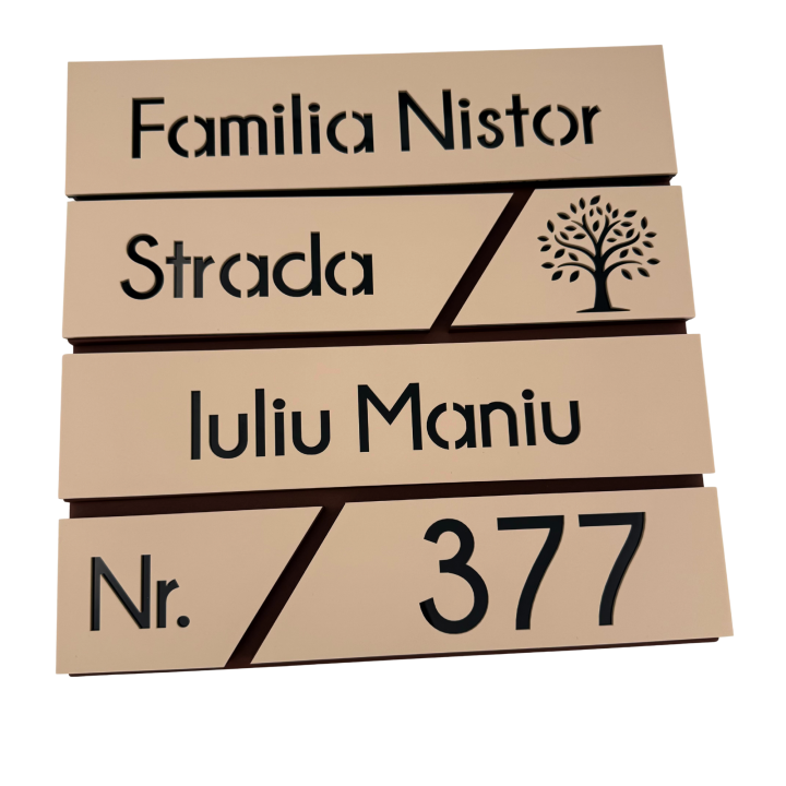CUTIE POSTALA MARO LIGHT - Crem Satinat / Negru Lucios - 37x36x11cm