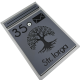 CUTIE POSTALA PERSONALIZATA - Gri Satinat / Negru Lucios - 32x22x9cm 🌳