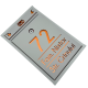 CUTIE POSTALA GRI LIGHT - Gri Light Satinat / Cupru Oglinda - 32x22x9cm