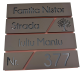 CUTIE POSTALA MARO LIGHT - Maro Satinat / Negru Lucios - 37x36x11cm