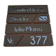 CUTIE POSTALA MARO LIGHT - Maro Satinat / Gri Antracit Oglinda - 37x36x11cm