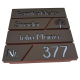 CUTIE POSTALA MARO LIGHT - Maro Satinat / Gri Antracit Oglinda - 37x36x11cm