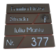 CUTIE POSTALA MARO LIGHT - Maro Satinat / Gri Antracit Oglinda - 37x36x11cm