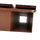 CUTIE POSTALA MARO LIGHT - Maro Satinat / Auriu Oglinda - 37x36x11cm